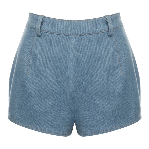 Шорты мини из денима